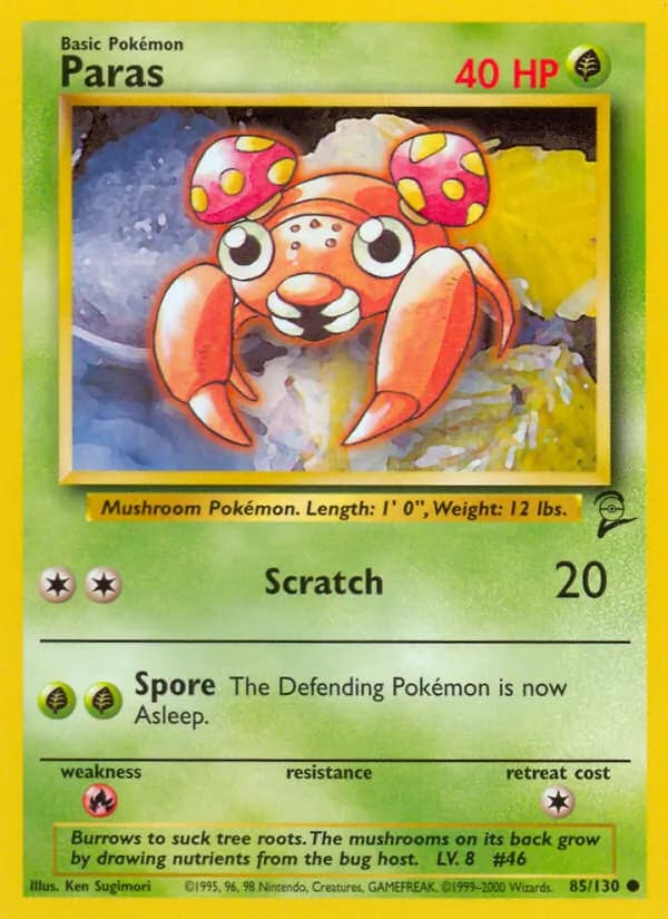 Paras — Base Set 2, Common