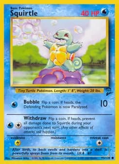 Squirtle — Base Set 2 — Common