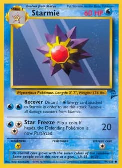 Starmie — Base Set 2 — Common