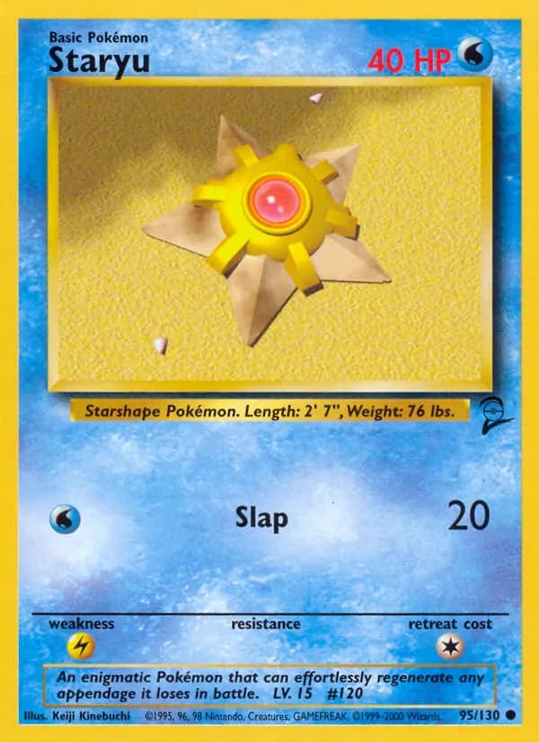 Staryu — Base Set 2, Common