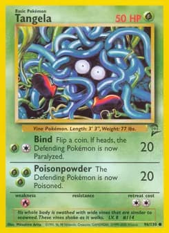 Tangela — Base Set 2 — Common