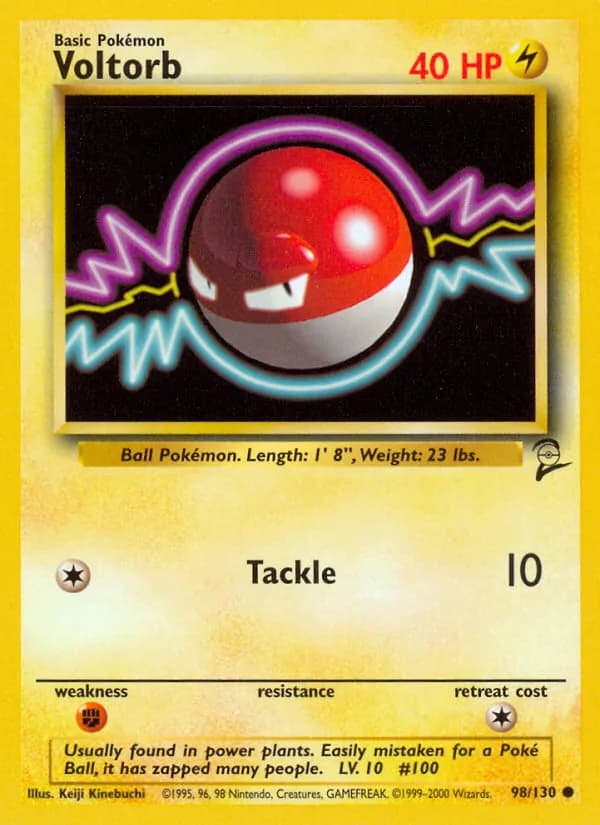 Voltorb — Base Set 2, Common