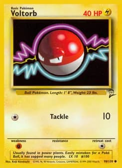 Voltorb — Base Set 2 — Common