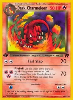 Dark Charmeleon — Team Rocket — Uncommon