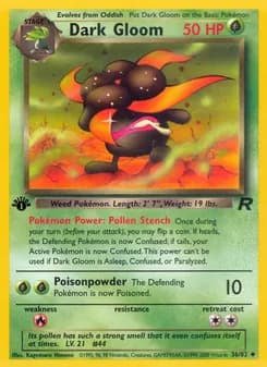 Dark Gloom — Team Rocket — Uncommon