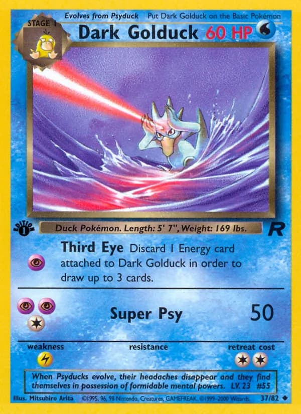 Dark Golduck — Team Rocket, Uncommon