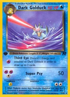Dark Golduck — Team Rocket — Uncommon