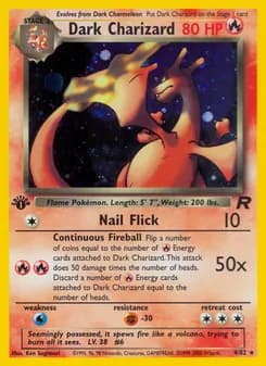 Dark Charizard — Team Rocket — Rare