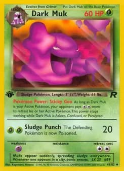 Dark Muk — Team Rocket — Uncommon