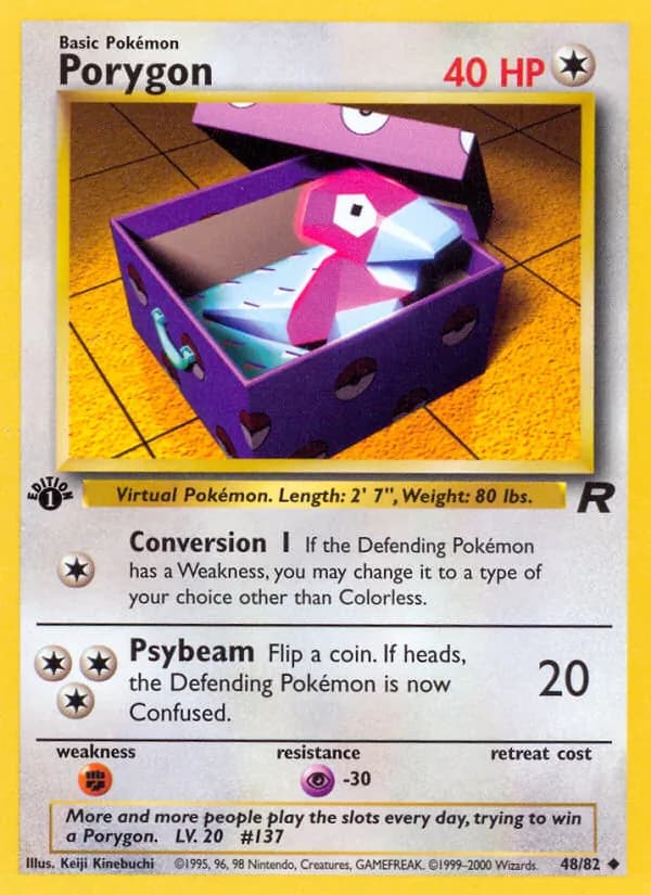 Porygon — Team Rocket, Uncommon