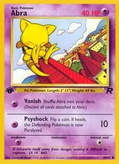 Abra — Team Rocket — Common