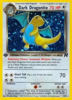 Dark Dragonite — Team Rocket — Rare