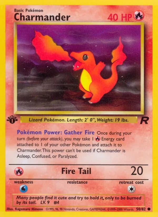 Charmander — Team Rocket, Common