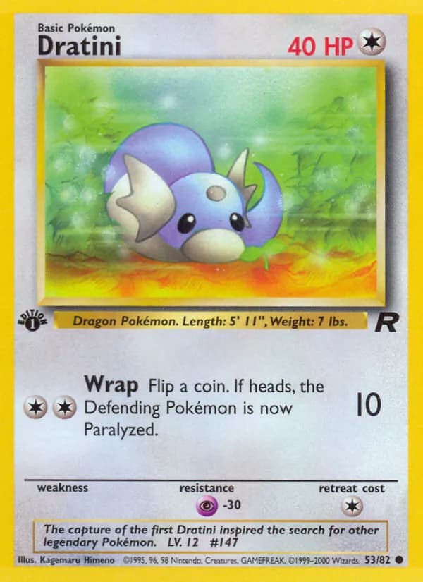 Dratini — Team Rocket, Common