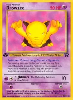 Drowzee — Team Rocket — Common