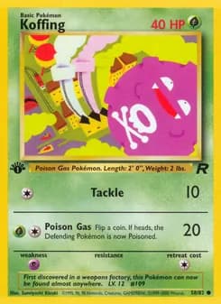 Koffing — Team Rocket — Common