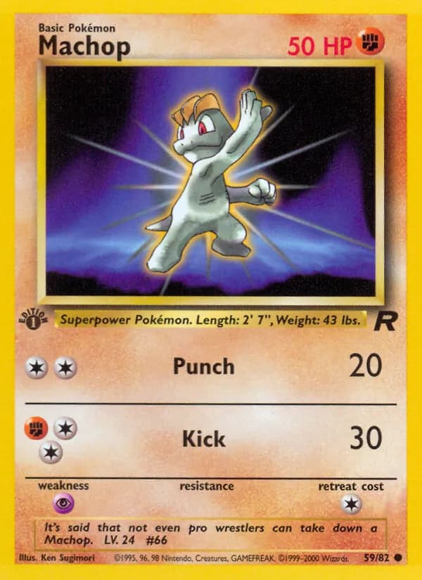 Machop — Team Rocket, Common