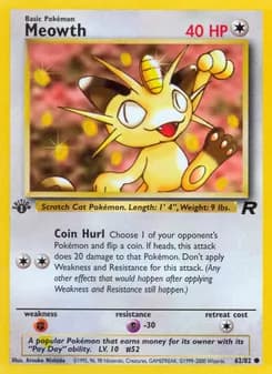 Meowth — Team Rocket — Common