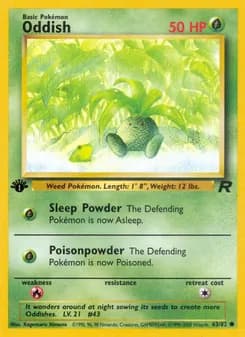 Oddish — Team Rocket — Common