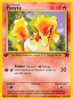 Ponyta — Team Rocket — Common