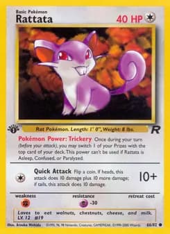 Rattata — Team Rocket — Common