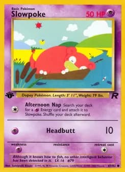 Slowpoke — Team Rocket — Common