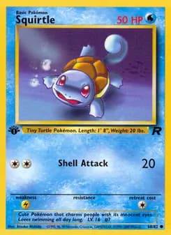Squirtle — Team Rocket — Common