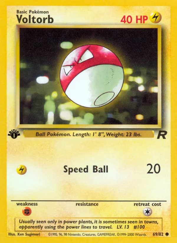 Voltorb — Team Rocket, Common