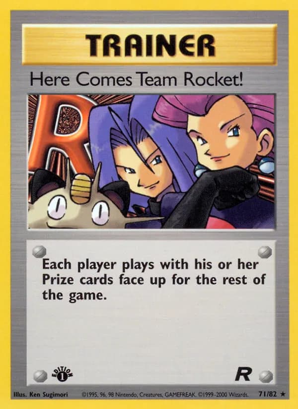 Here Comes Team Rocket! — Team Rocket, Rare