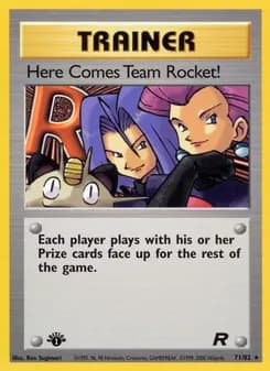 Here Comes Team Rocket! — Team Rocket — Rare