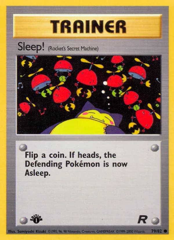 Sleep! — Team Rocket, Common