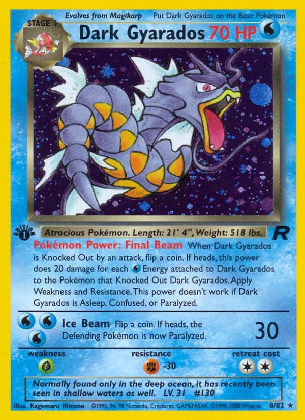 Dark Gyarados — Team Rocket, Rare