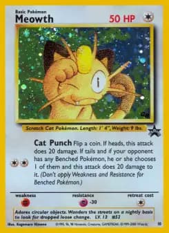 Meowth — Wizards Black Star Promos — Common