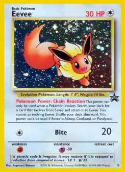 Eevee — Wizards Black Star Promos — Common
