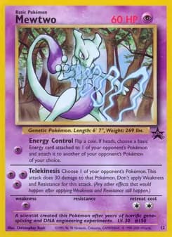 Mewtwo — Wizards Black Star Promos — Common