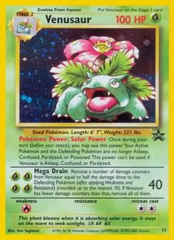 Venusaur — Wizards Black Star Promos — Common