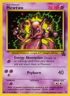 Mewtwo — Wizards Black Star Promos — Common