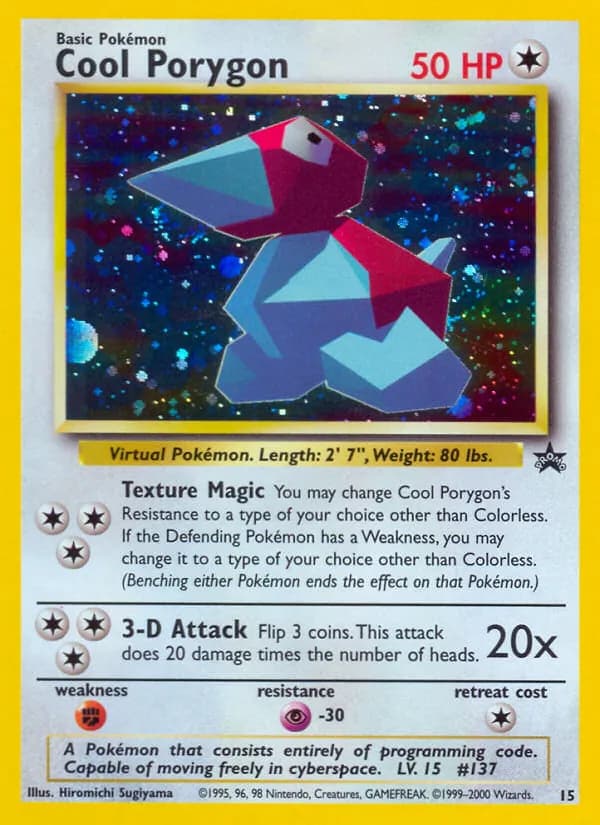 Cool Porygon — Wizards Black Star Promos, Common