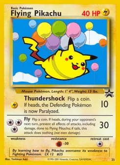 Flying Pikachu — Wizards Black Star Promos — Common