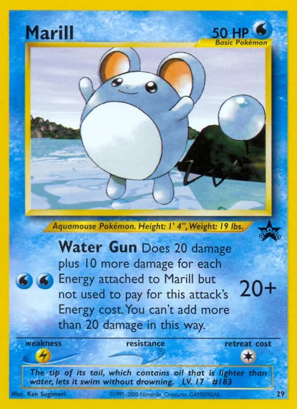 Marill — Wizards Black Star Promos, Common