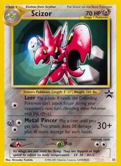 Scizor — Wizards Black Star Promos — Common