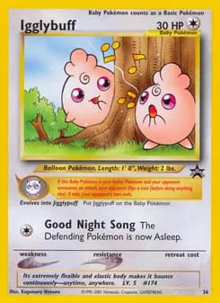 Igglybuff — Wizards Black Star Promos — Common