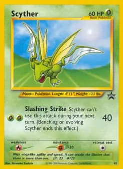 Scyther — Wizards Black Star Promos — Common