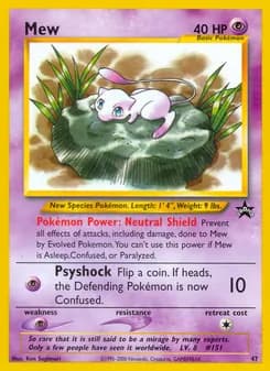 Mew — Wizards Black Star Promos — Common