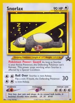 Snorlax — Wizards Black Star Promos — Common