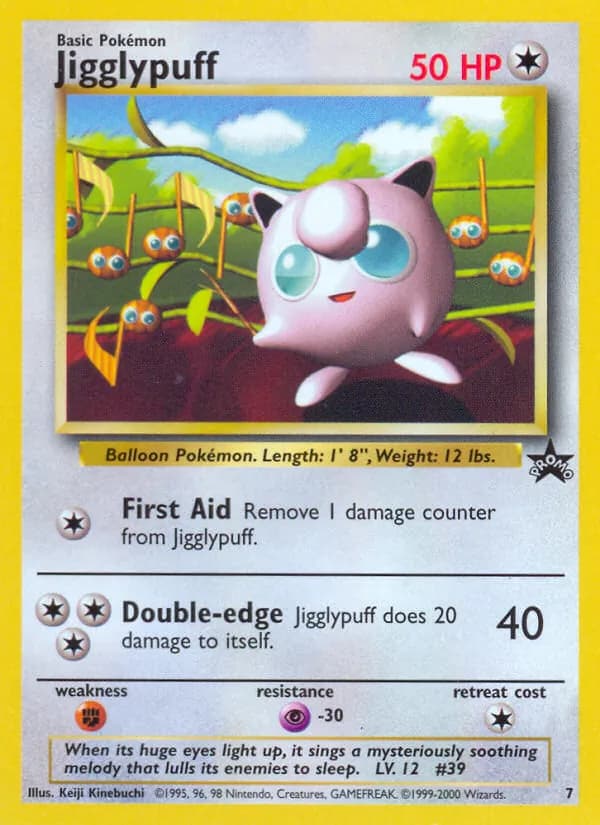 Jigglypuff — Wizards Black Star Promos, Common