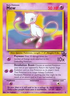 Mew — Wizards Black Star Promos — Common