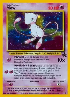Mew — Wizards Black Star Promos — Common