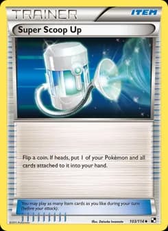 Super Scoop Up — Black & White — Uncommon