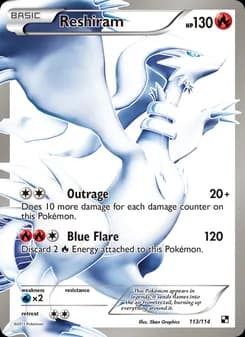 Reshiram — Black & White — Ultra Rare